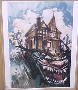 Clive Barker - Cover proposal for The Thief Of Always