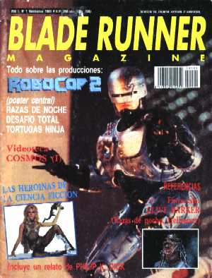Blade Runner, Vol 1No 1, November 1990