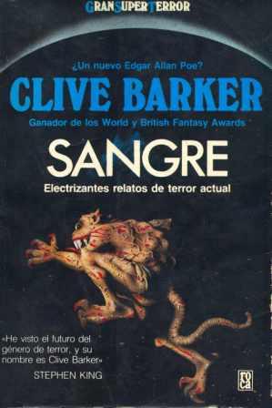 Clive Barker - Books of Blood - Mexico, 1988