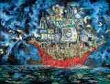Clive Barker - [city on a red ship]
