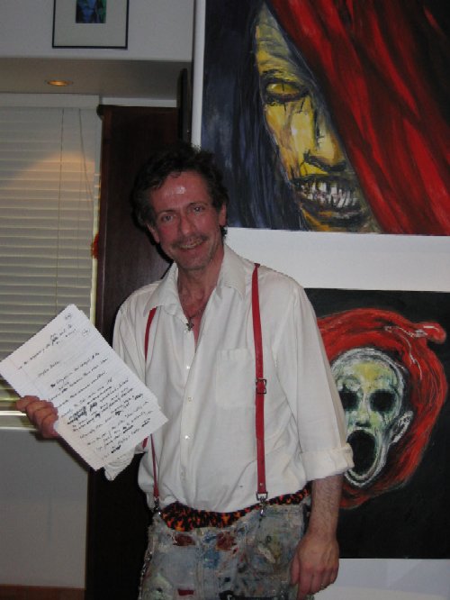 Clive Barker with Chapter Thirteen of Abarat Book 3