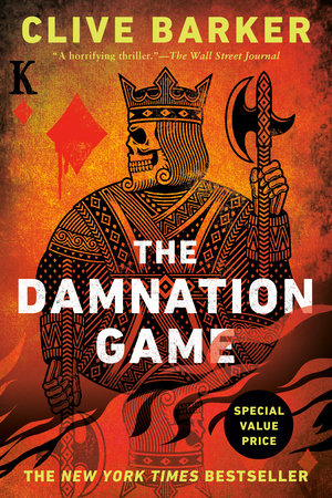Clive Barker - The Damnation Game: Berkley / Penguin Random House, USA, 2021.  Paperback edition