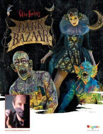 Clive Barker's Dark Bazaar - promotional material from the Halloween Party & Expo, January 2010