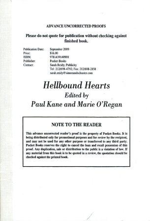 Hellbound Hearts, proof