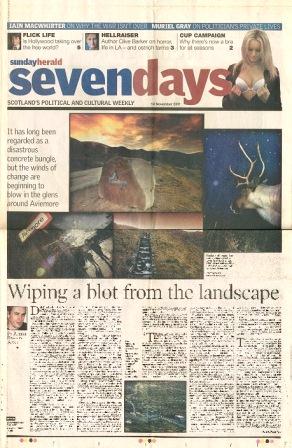 Sunday Herald, 18 November 2001