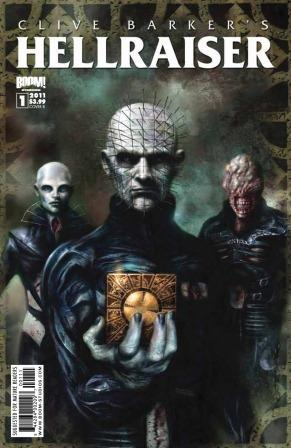 Clive Barker - Hellraiser Issue 1 - Nick Percival cover art