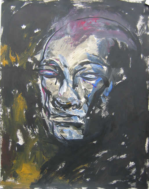 Clive Barker - IR - Moon-Faced Man