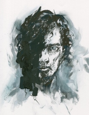 Clive Barker - Untitled portrait