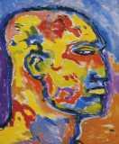 Clive Barker - Multicolored Head