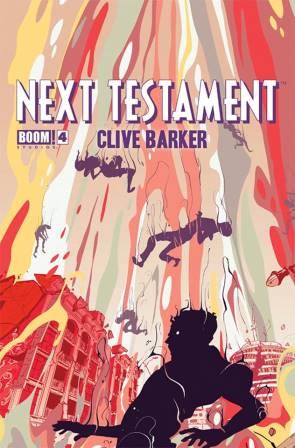 Clive Barker - Next Testament Issue 4, A cover art by Goni Montes