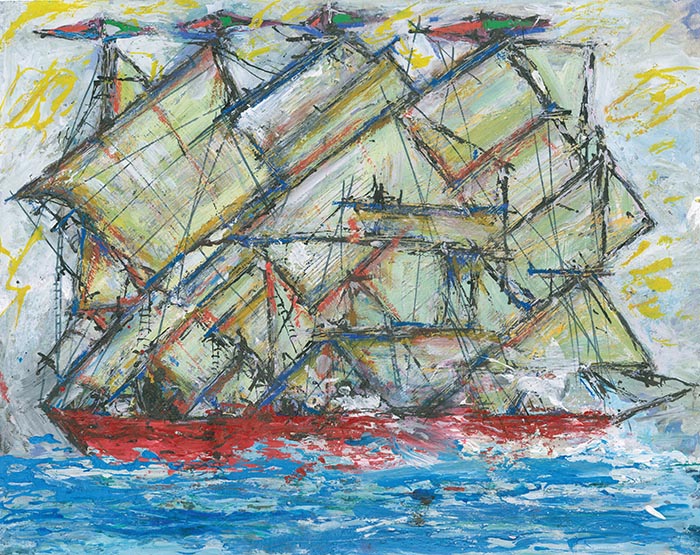 Clive Barker - Captain Plain’s Ship