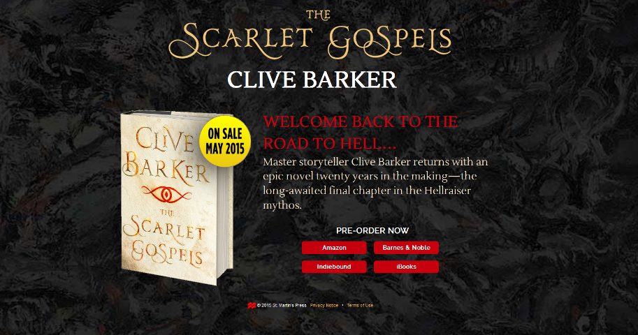 Scarlet Gospels - St Martin's Press
