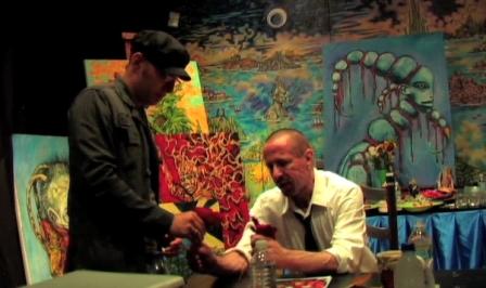 Clive Barker - The Studio - early 2009