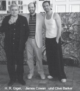 Clive Barker - In the studio with H.R. Giger, 1997