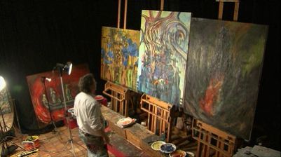 Clive Barker - In The Studio - May 2007