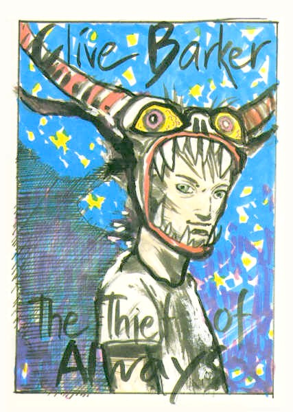 Clive Barker - Thief Cover Proposal
