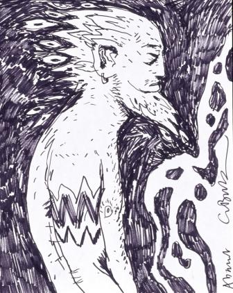 Clive Barker - Abarat sketch