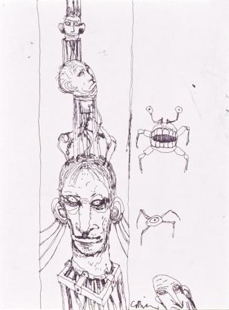 Clive Barker - Abarat sketch