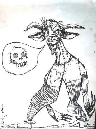 Clive Barker - Abarat sketch