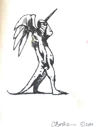 Clive Barker - Abarat sketch