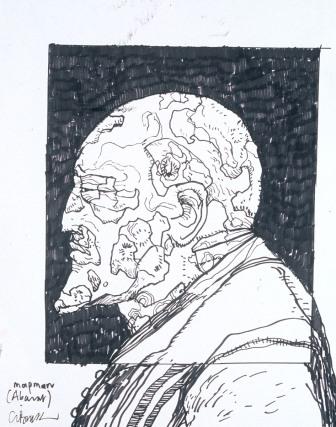 Clive Barker - Abarat sketch