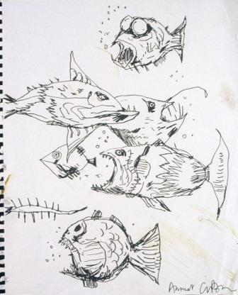Clive Barker - Abarat sketch