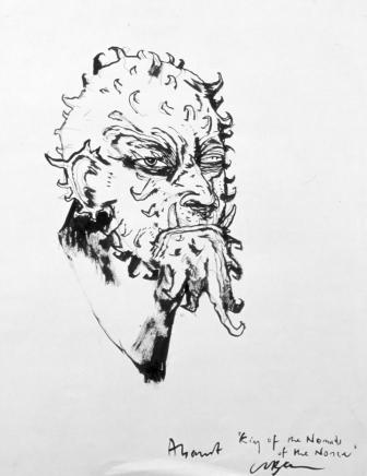 Clive Barker - Abarat sketch