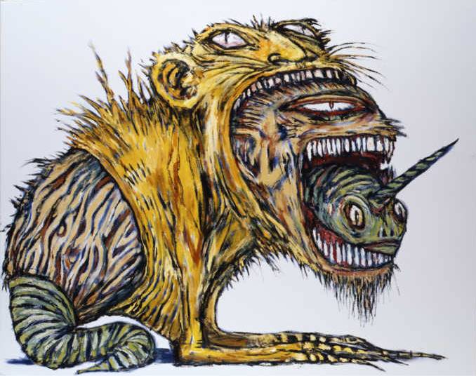 Clive Barker - Three Beasts Devouring Each Other