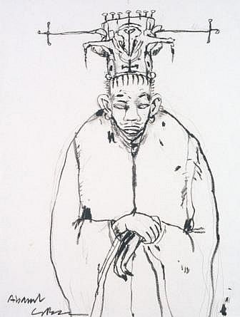 One of Clive's early Abarat sketches