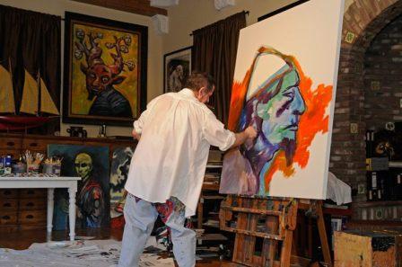 Clive Barker - The Art Room - June 2010