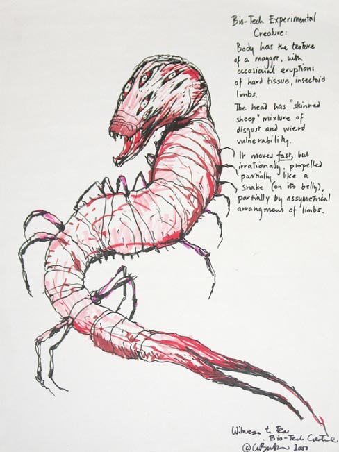 Clive Barker - Bio-Tech Experimental Creature