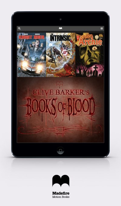 Clive Barker - Books of Blood - Madefire