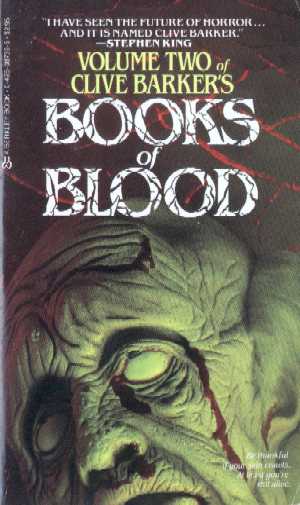 Clive Barker - Books Of Blood 2, Berkley, 1986