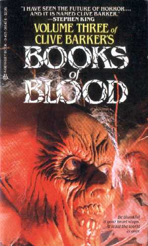 Clive Barker - Books Of Blood 3, Berkley, 1986