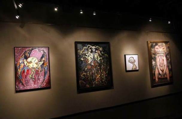 Clive Barker at the Century Guild Gallery, Los Angeles