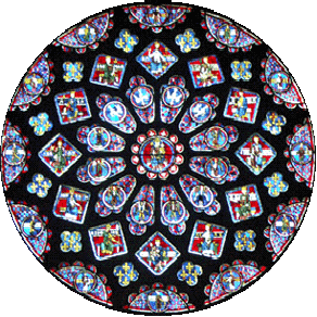 Chartres - The North Rose Window