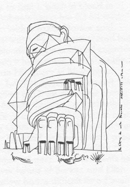 Clive Barker - The City - With Peacocks