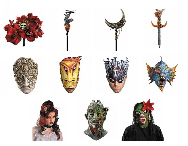 Clive Barker's Dark Bazaar Costumes