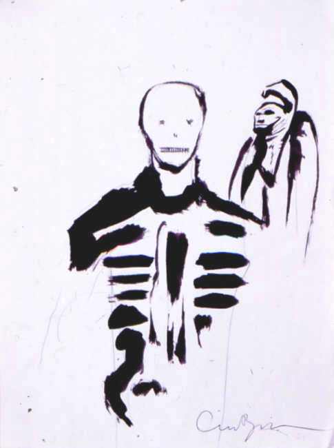 Clive Barker - Decker Sketch