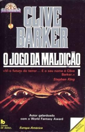 Clive Barker - Damnation Game - Portugal, [1988].