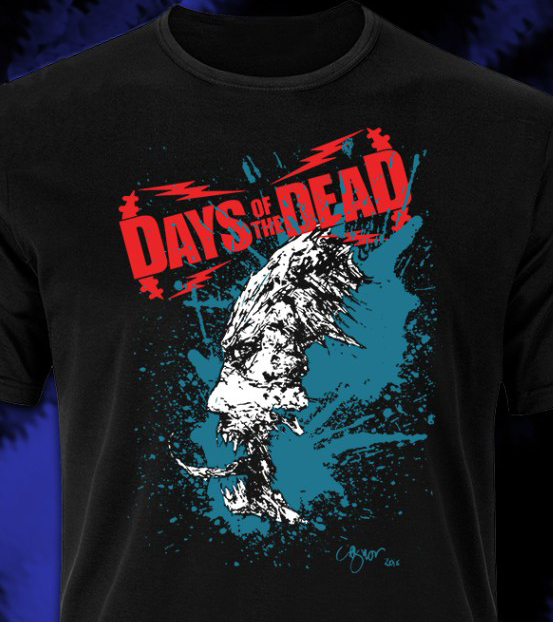 Clive Barker - Days of the Dead 
	Atlanta tee
