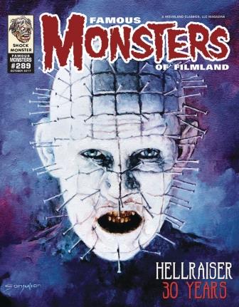 Famous Monsters Of Filmland, Issue 289 - cover D, October 2017