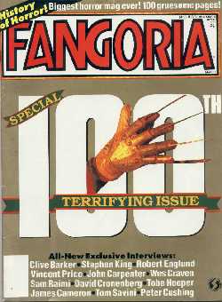 Fangoria, No 100, March 1991