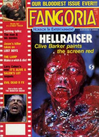 Cover of Fangoria, Issue 67, September 1987