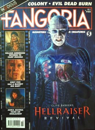 Fangoria, Vol 2 No 32, Summer 2026, Regular Cover