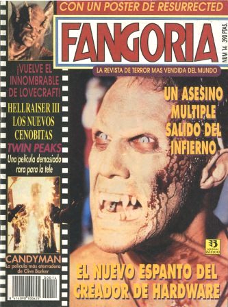 Fangoria Spain - No 14