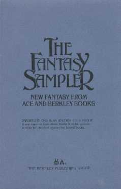 The Fantasy Sampler proof