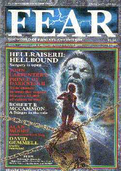 Fear, No 3, December 1988