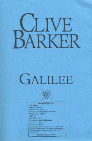 Clive Barker - Galilee - US Proof