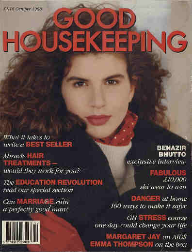 Good Housekeeping magazine, Vol.13 No.4, London, October 1988